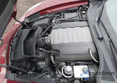 2016 Chevrolet Corvette Stingray Z51 из США, поврежденный, VIN 1G1YM2D76G5117680